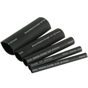 ANCOR | 8 Pc 3" Heat Shrink 3/16"-3/4"